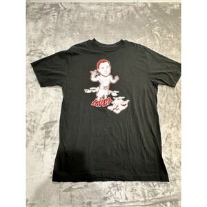 RVCA x BJ Penn T-Shirt Men's XL Black Rare Vintage Baby Penn Special Edition EUC